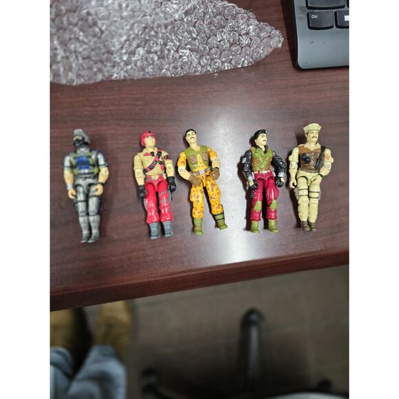 GI JOE ARAH Special Mission Brazil Figures 5 Complete 1986 Vintage